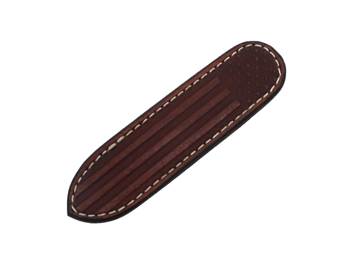 Hand-Stamped Stinger V Leather Insulator • Pipeline Legit Co.