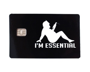 I'm Essential Credit Card Decal