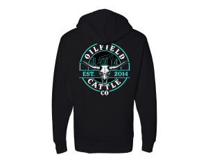 Oilfield Cattle Co. Est 2014 Hoodie - Black