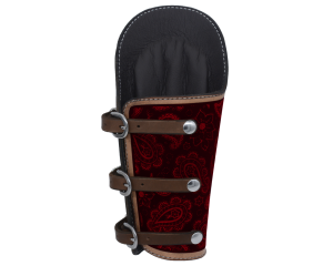 Welding Arm Guard - Paisley-Red