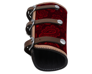 Welding Arm Guard - Paisley-Red