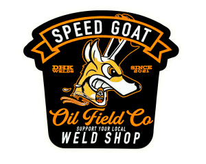 Speed Goat Oil Field Co. Decal