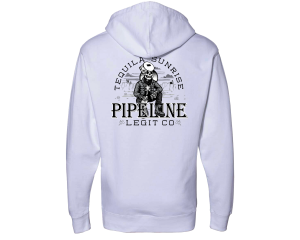 Tequila Sunrise Hoodie - White