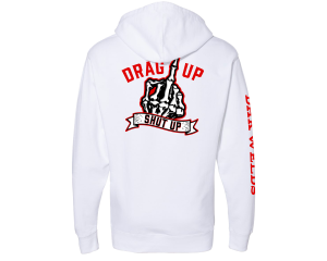 Drag Up Hoodie - White