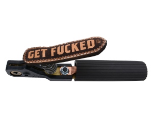 Stinger V Leather Insulator - Get Fucked
