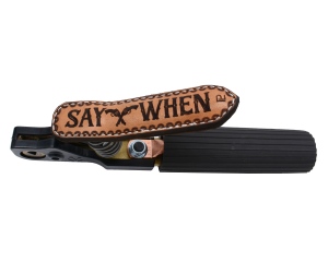Stinger V Leather Insulator - Say When