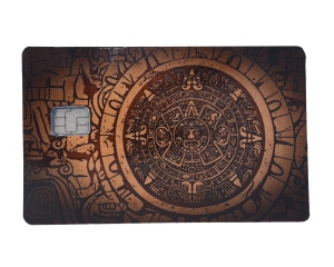 Aztec Credit Card Decal