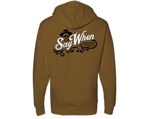 Say When Hoodie- Tan